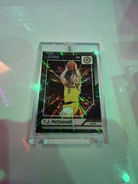 2024-25 Panini Donruss #181 T.J. McConnell Indiana Pacers Laser Holo Parallel
